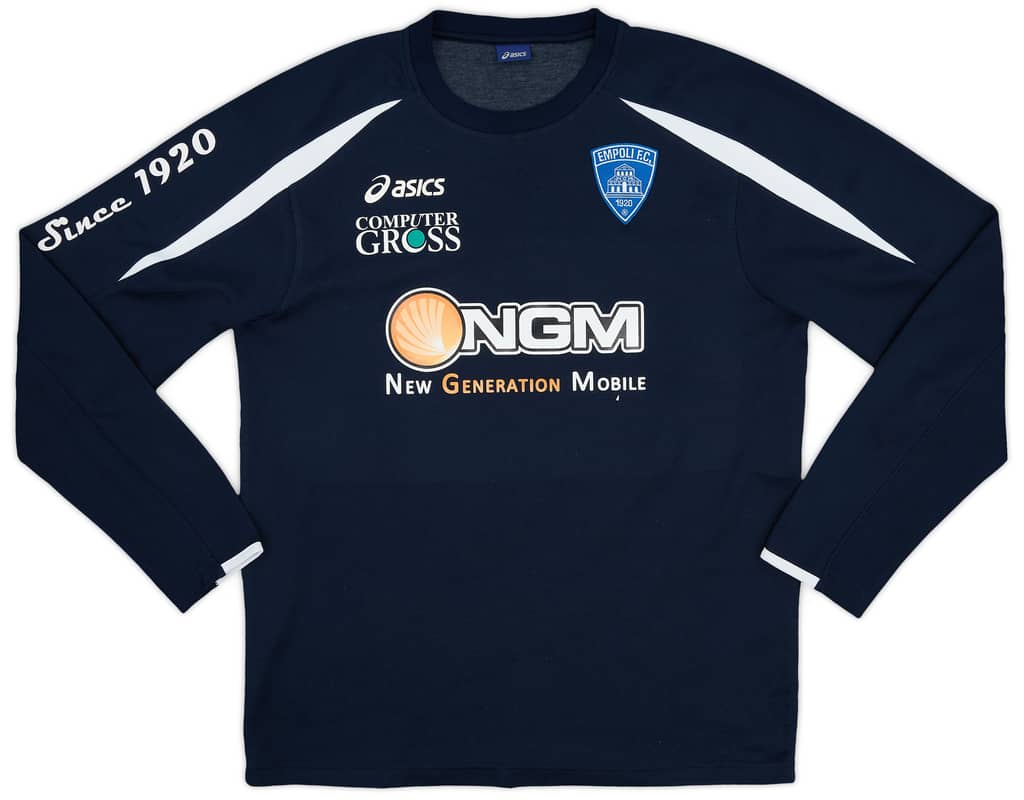 2010-11 Empoli Asics Sweat Top - 8/10 - (L)