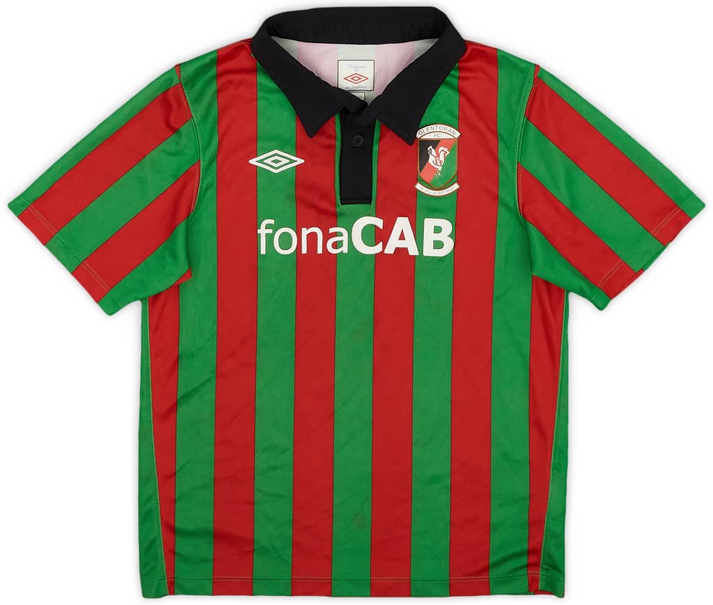 2010-11 Glentoran Home Shirt - 6/10 - (6-7 Years)