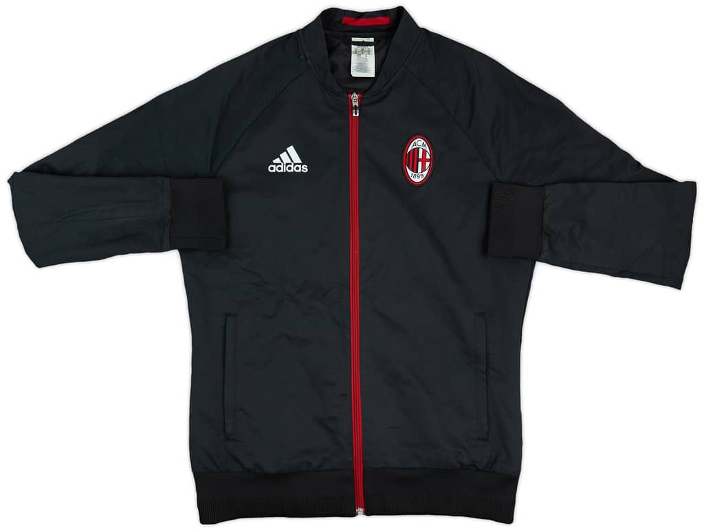 2015-16 AC Milan adidas Track Jacket - 9/10 - (M)