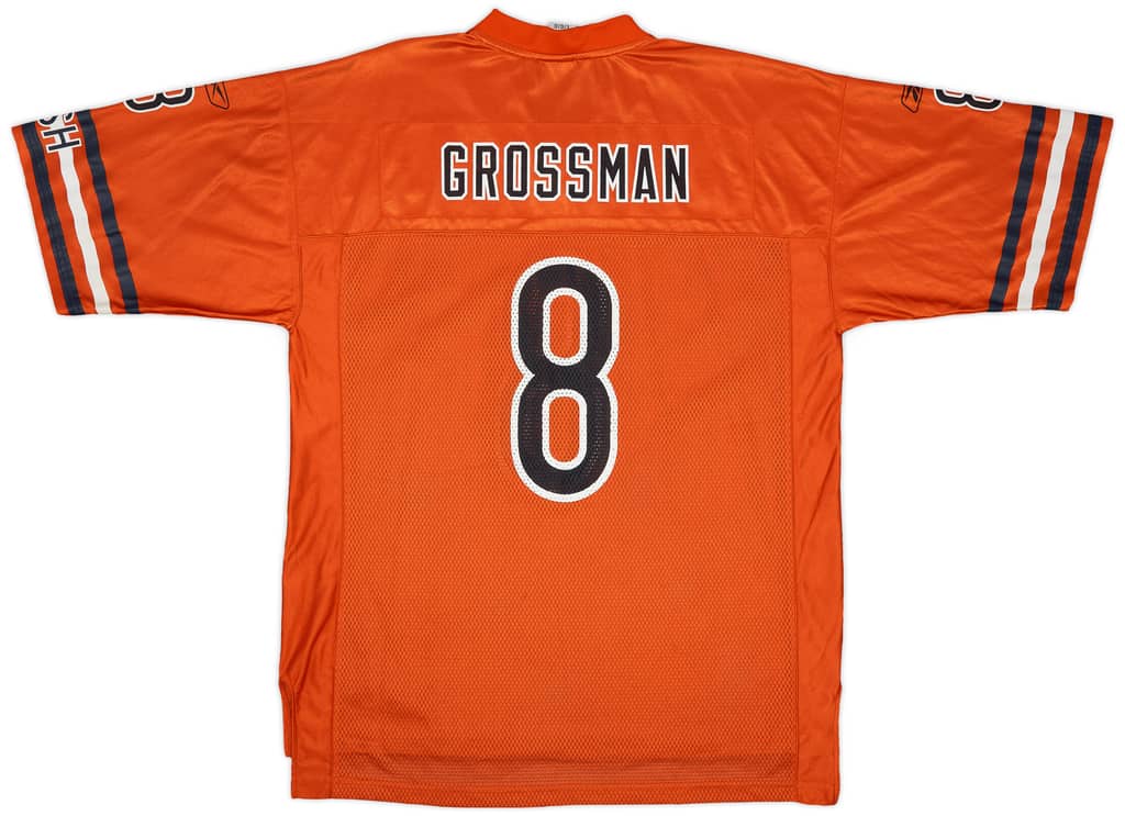 2004 Chicago Bears Grossman #8 Reebok On Field Alternate Jersey - 9/10 - (L)