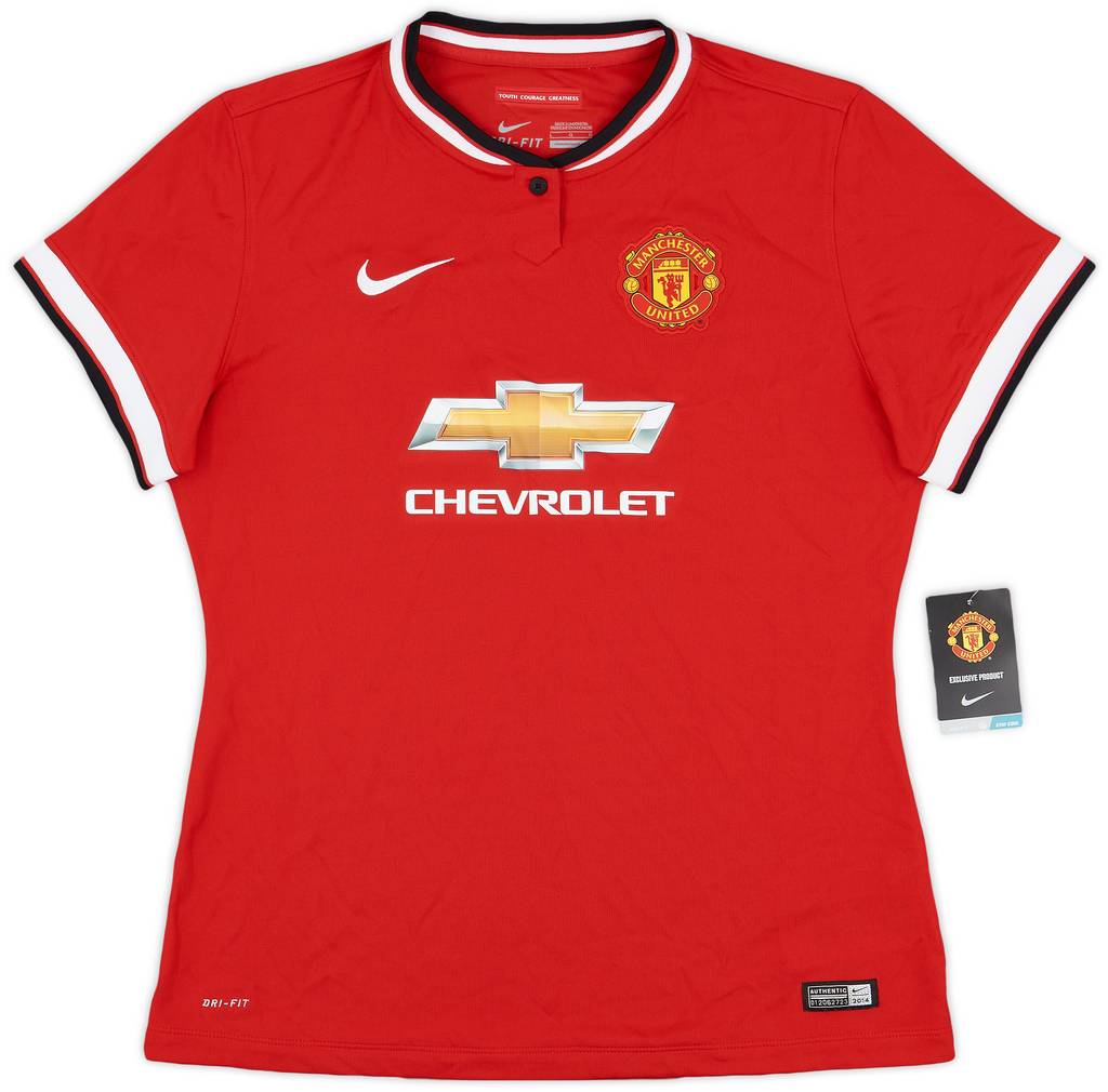 2014-15 Manchester United Home Shirt (Women's L)