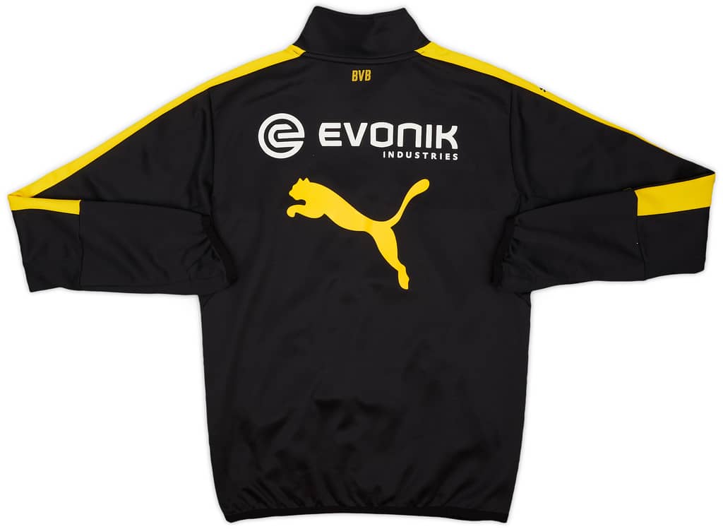 2016-17 Borussia Dortmund Puma 1/4 Zip Drill Top - 8/10 - (S)