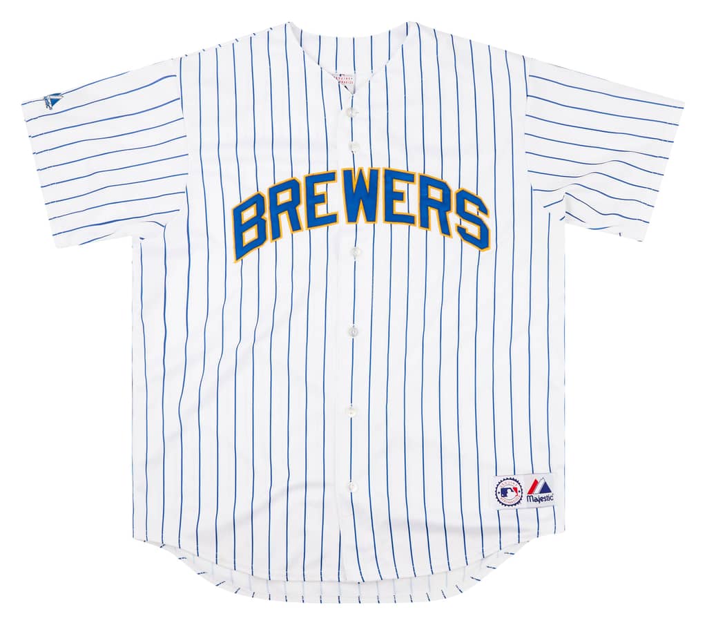 2006-08 Milwaukee Brewers Majestic Jersey (Home) XL