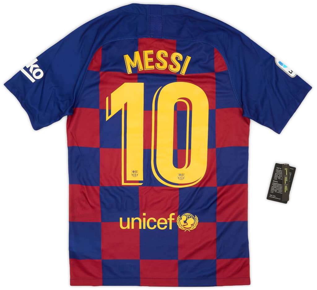 2019-20 Barcelona Home Shirt Messi #10 (S)