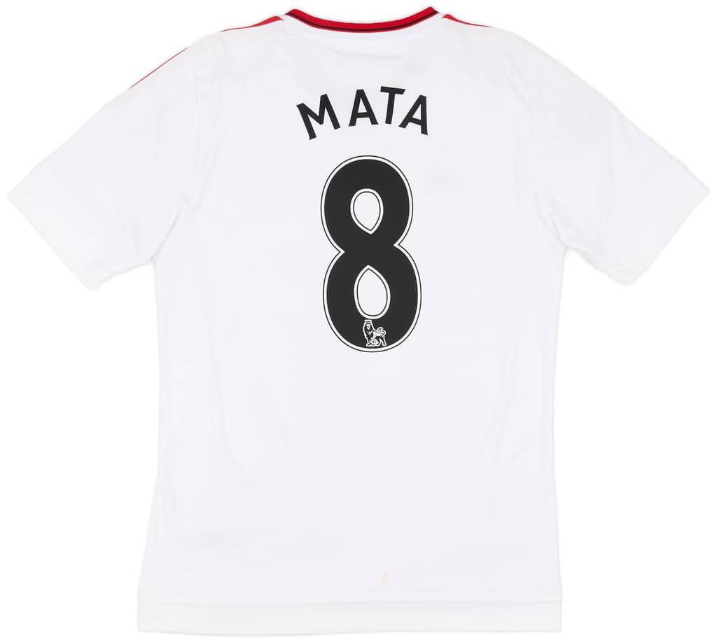 2015-16 Manchester United Away Shirt Mata #8 - 8/10 - (S)