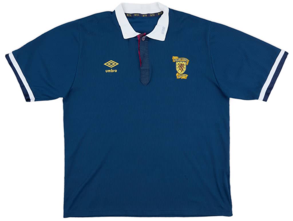 1988-91 Scotland Home Shirt - 6/10 - (XL)