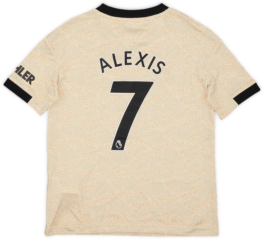 2019-20 Manchester United Away Shirt Alexis #7 - 8/10 - (S.Boys)