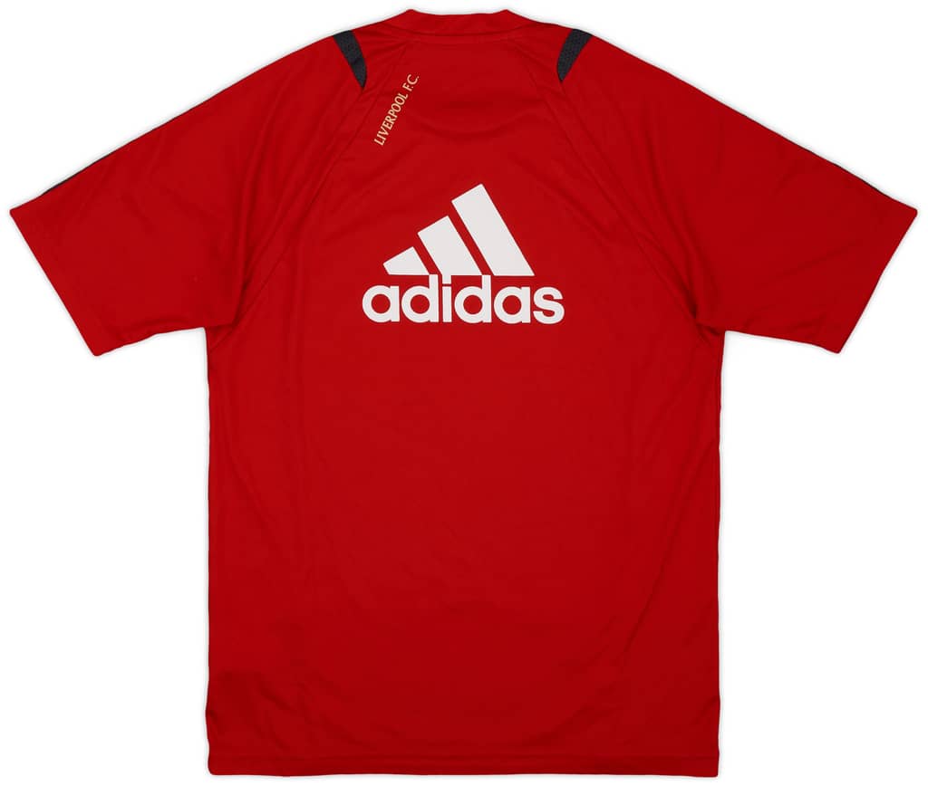 2009-10 Liverpool Player Issue adidas Training Shirt #2 - 5/10 - (M)