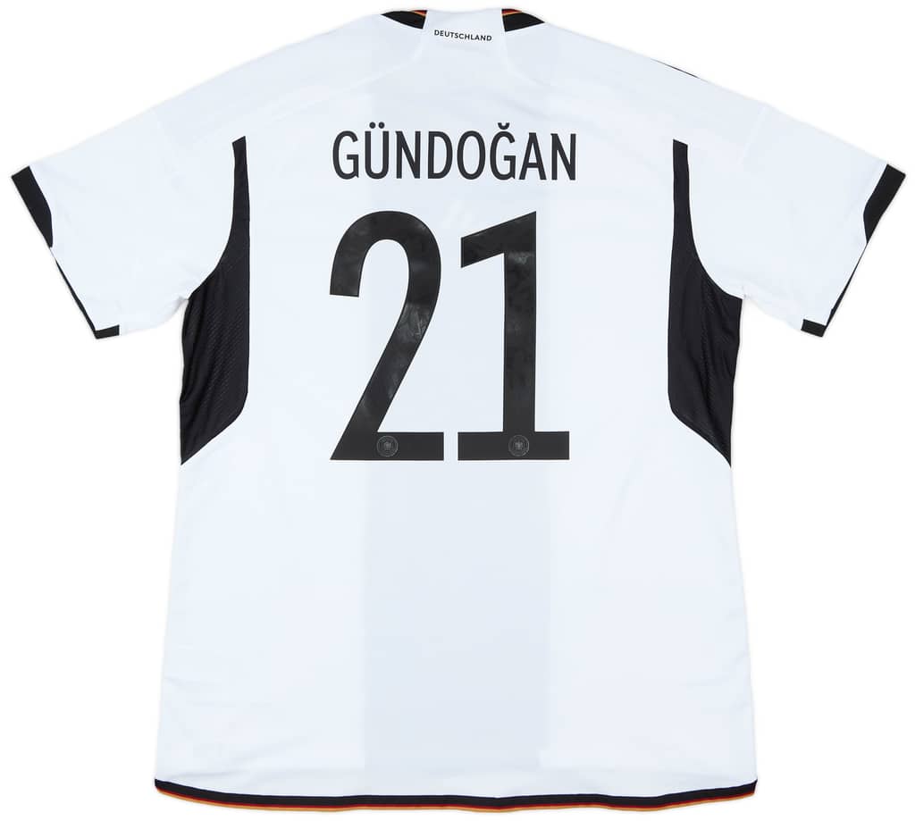 2022-23 Germany Home Shirt Gundogan #21 (XL)