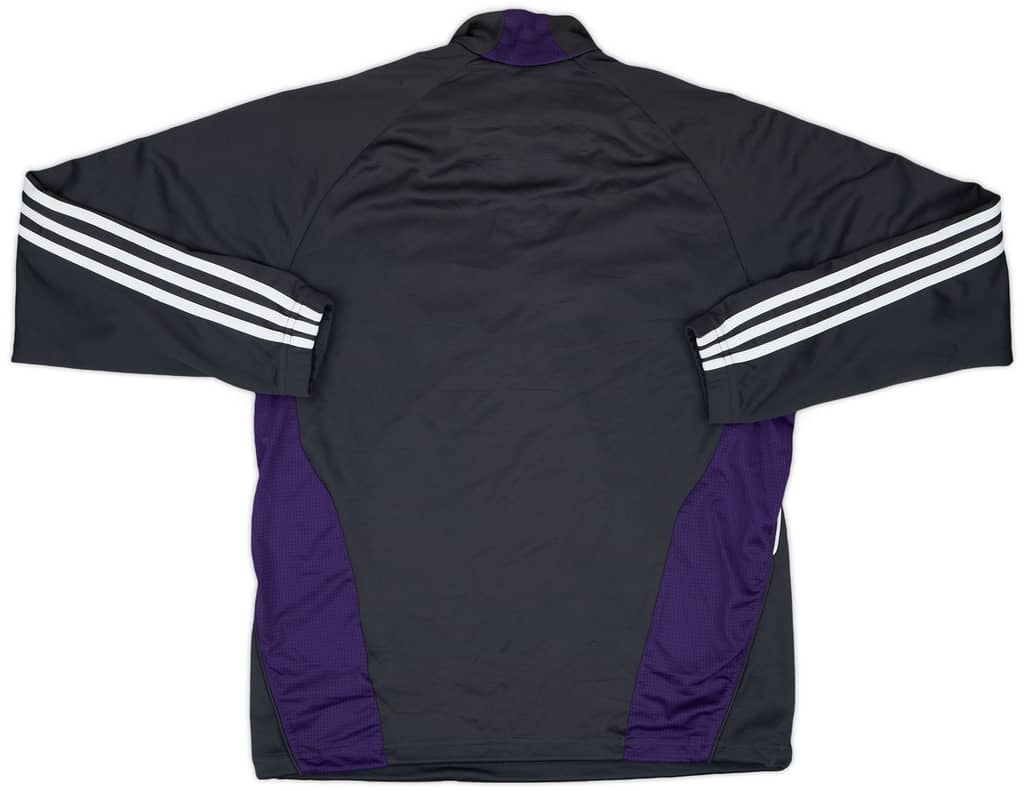 2010-11 Anderlecht adidas 1/4 Zip Drill Top - 8/10 - (L/XL)