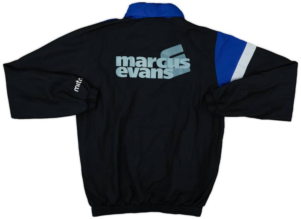 2008-09 Ipswich Mitre Staff Issue 1/4 Zip Drill Top MB - 6/10 - (L)