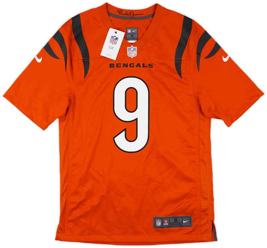 2021-24 Cincinnati Bengals Burrow #9 Nike Game Alternate Jersey (S)