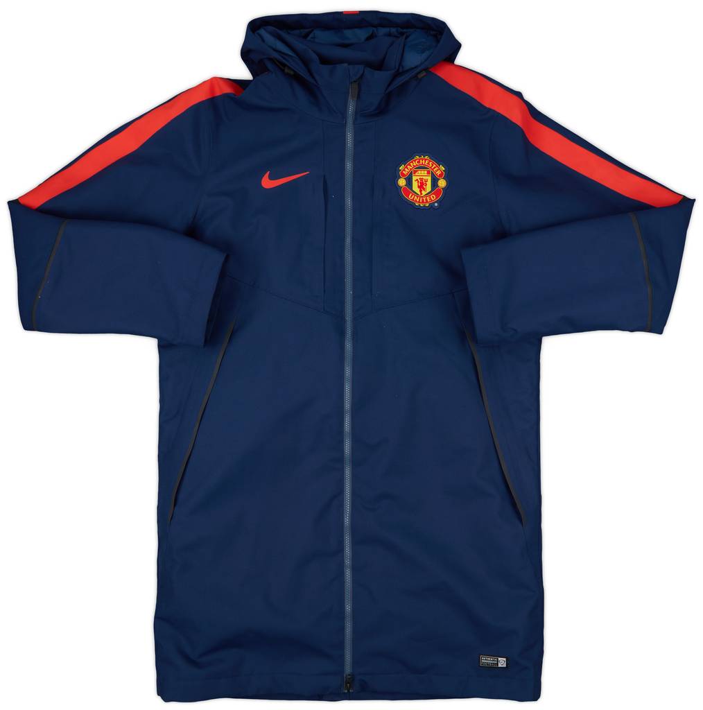 2014-15 Manchester United Nike Padded Bench Coat - 9/10 - (L)
