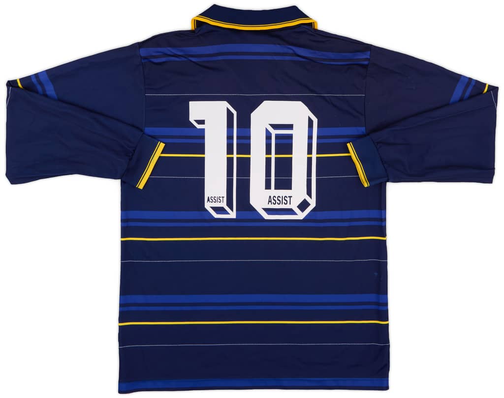 1998-99 Parma Third L/S Shirt #10 - 8/10 - (S)
