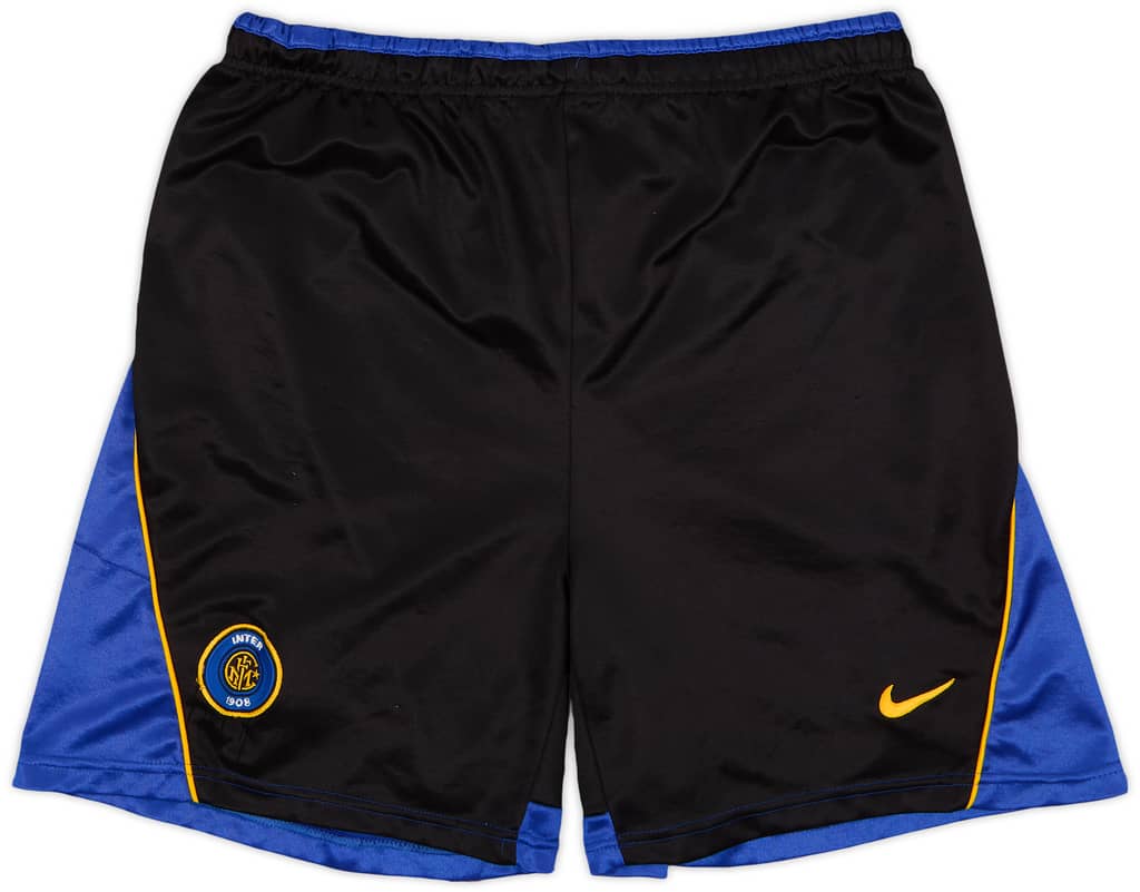 2001-02 Inter Milan Home Shorts - 6/10 - (XL)