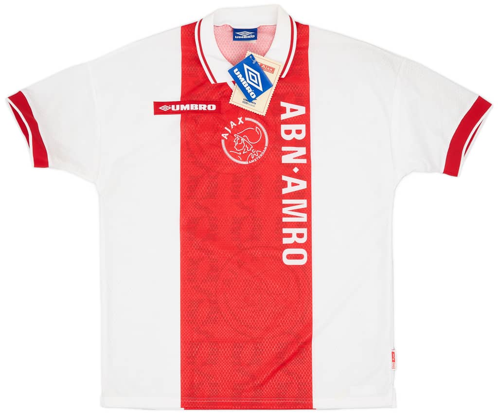 1998-99 Ajax Home Shirt F.De Boer #4 (XL)