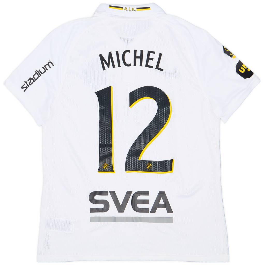 2020 AIK Match Issue Away Shirt Michel #12