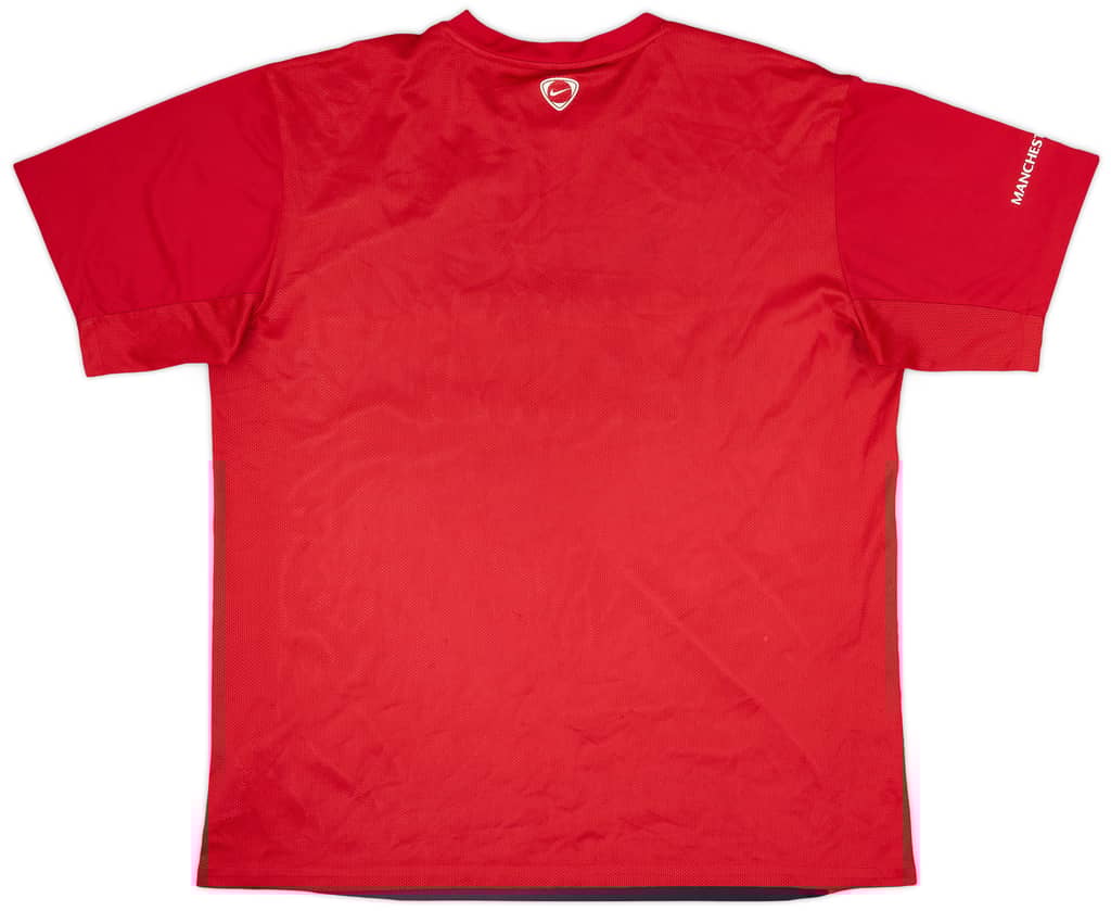 2009-10 Manchester United Nike Training Shirt - 9/10 - (XXL)