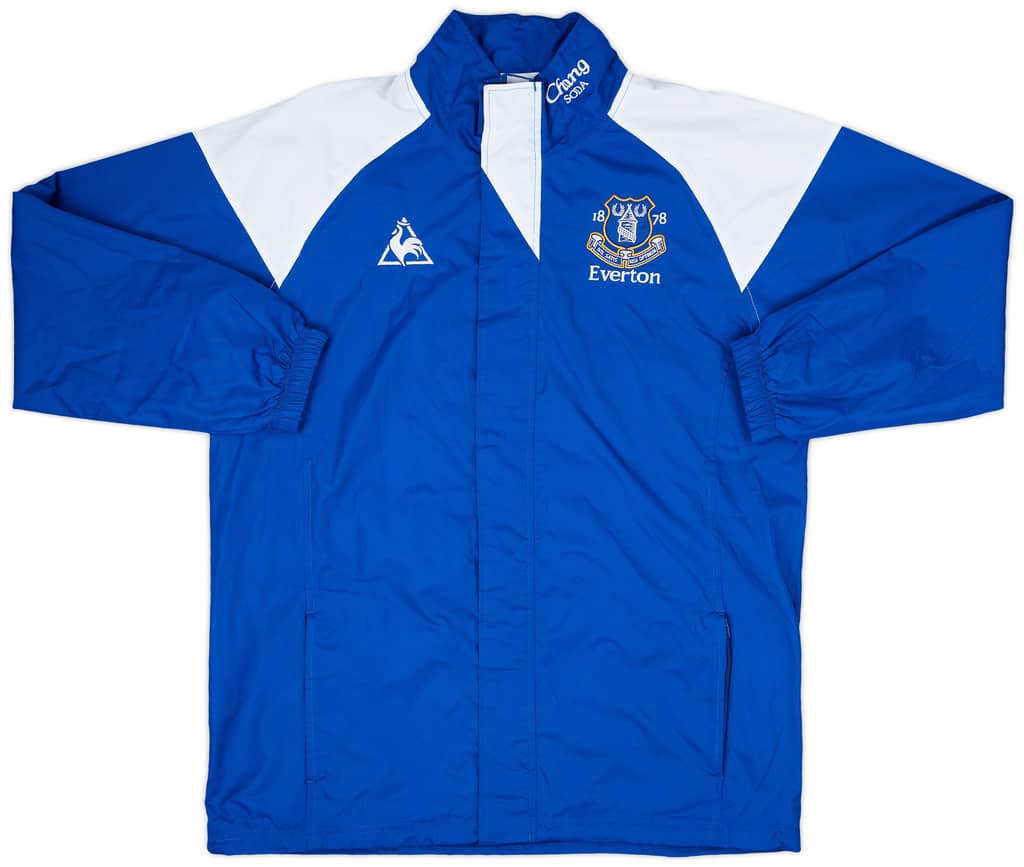 2009-10 Everton Le Coq Sportif Rain Jacket - 10/10 - (L)