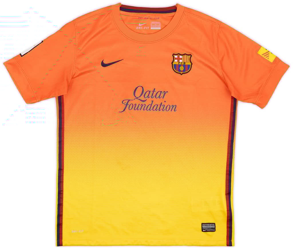 2012-13 Barcelona Away Shirt - 9/10 - (XL.Boys)