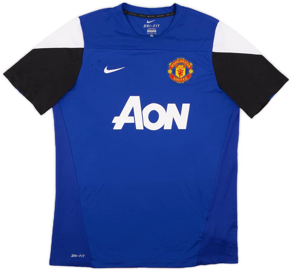 2013-14 Manchester United Nike Training Shirt - 8/10 - (XL)