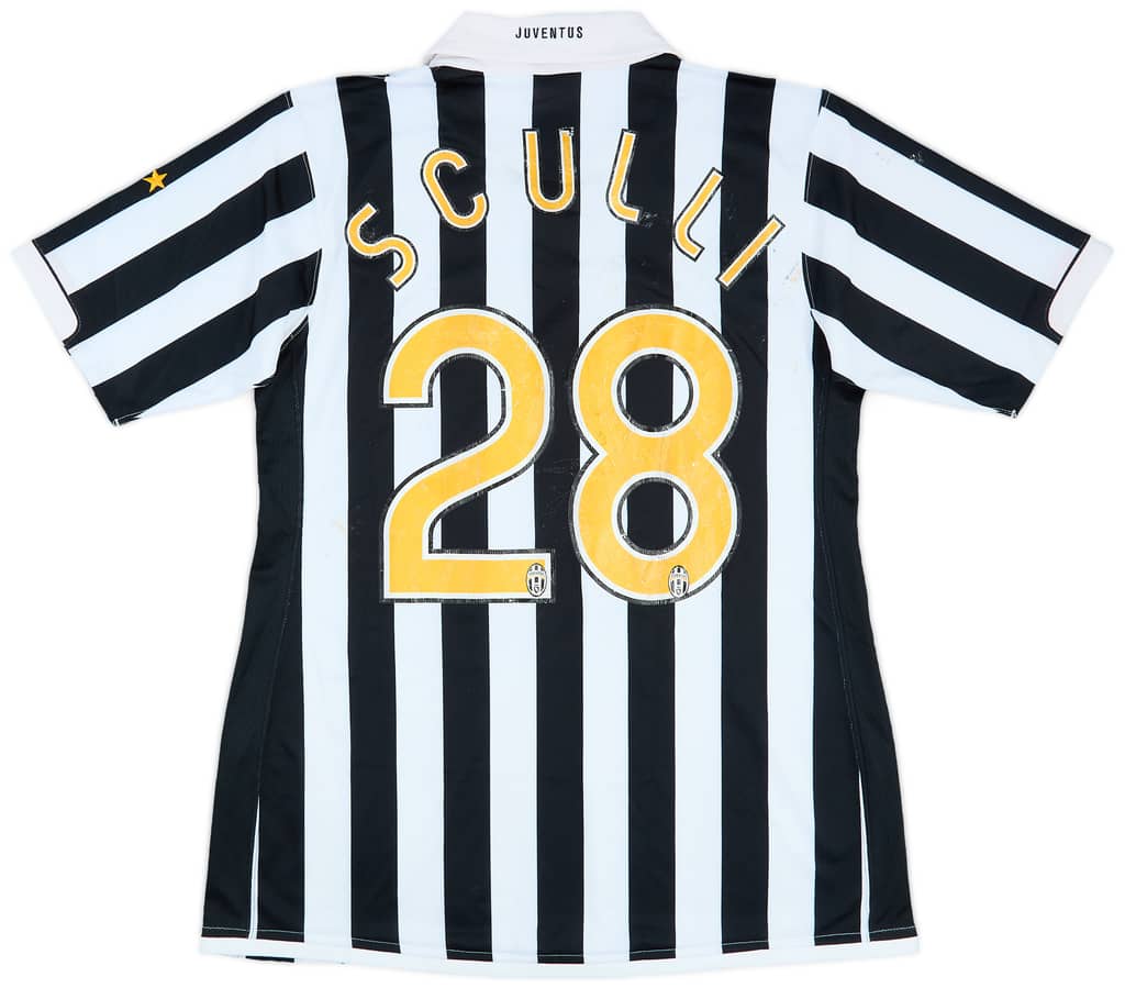 2006-07 Juventus Authentic Home Shirt Sculli #28 - 5/10 - (L)