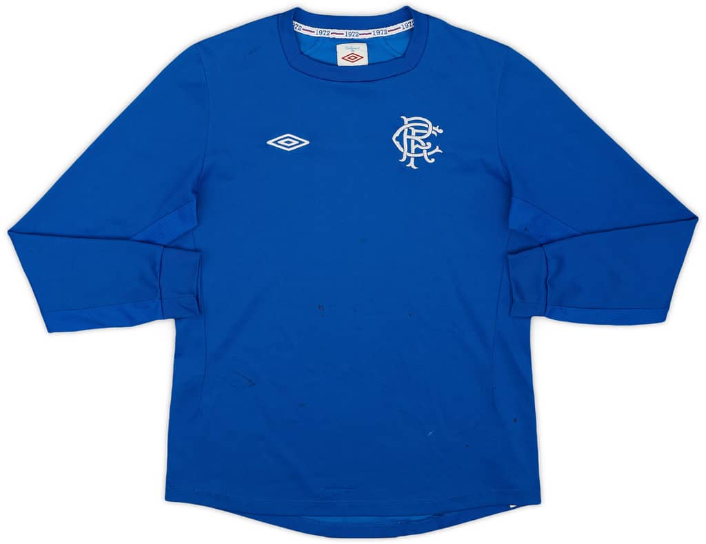 2012-13 Rangers Home L/S Shirt - 5/10 - (XL.Boys)