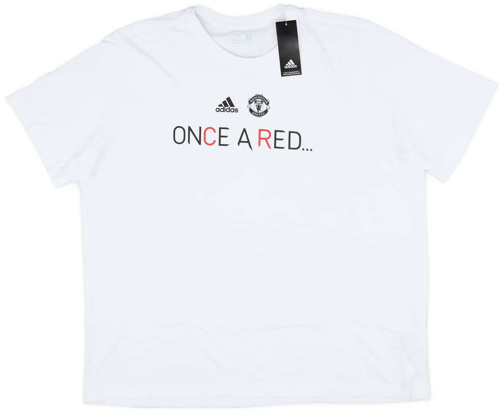 2021-22 Manchester United adidas Leisure Tee (XXL)