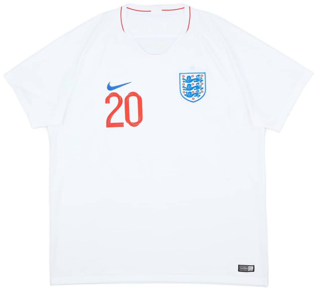 2018-19 England Home Shirt Dele #20 - 7/10 - (XXL)