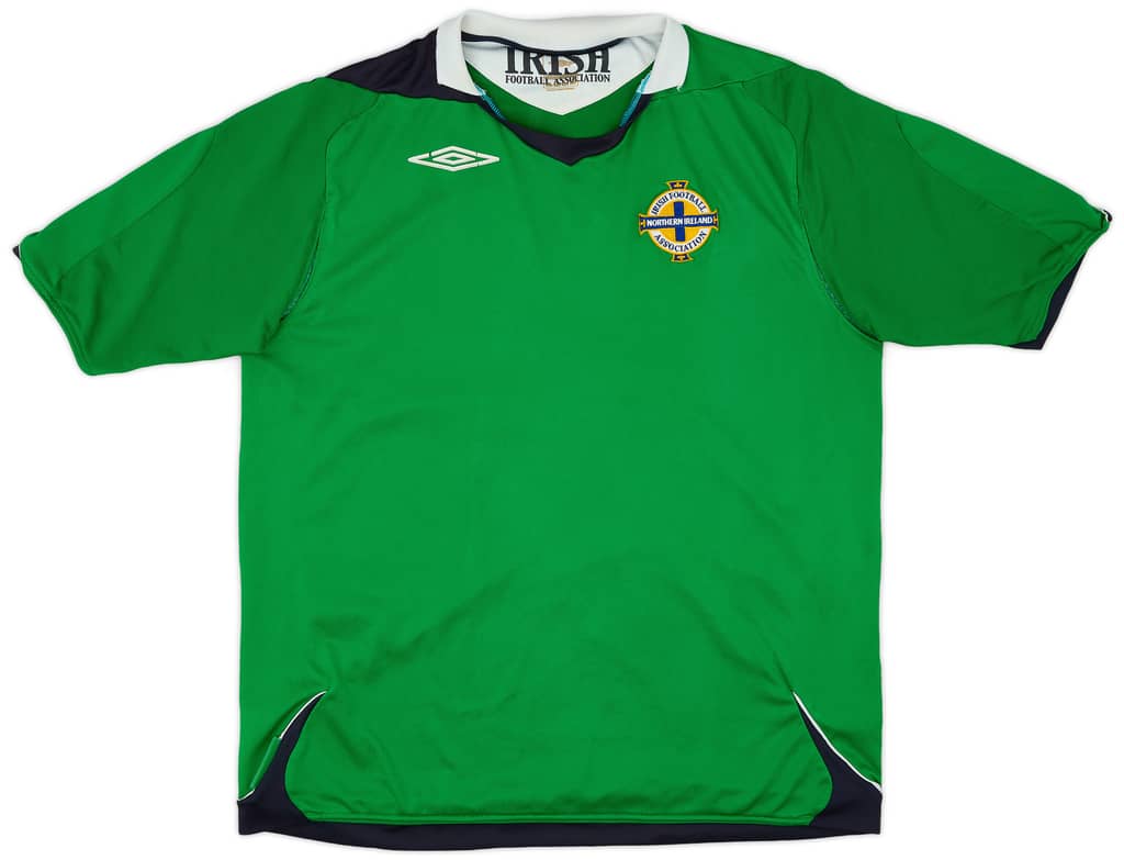 2006-08 Northern Ireland Home Shirt - 6/10 - (L)