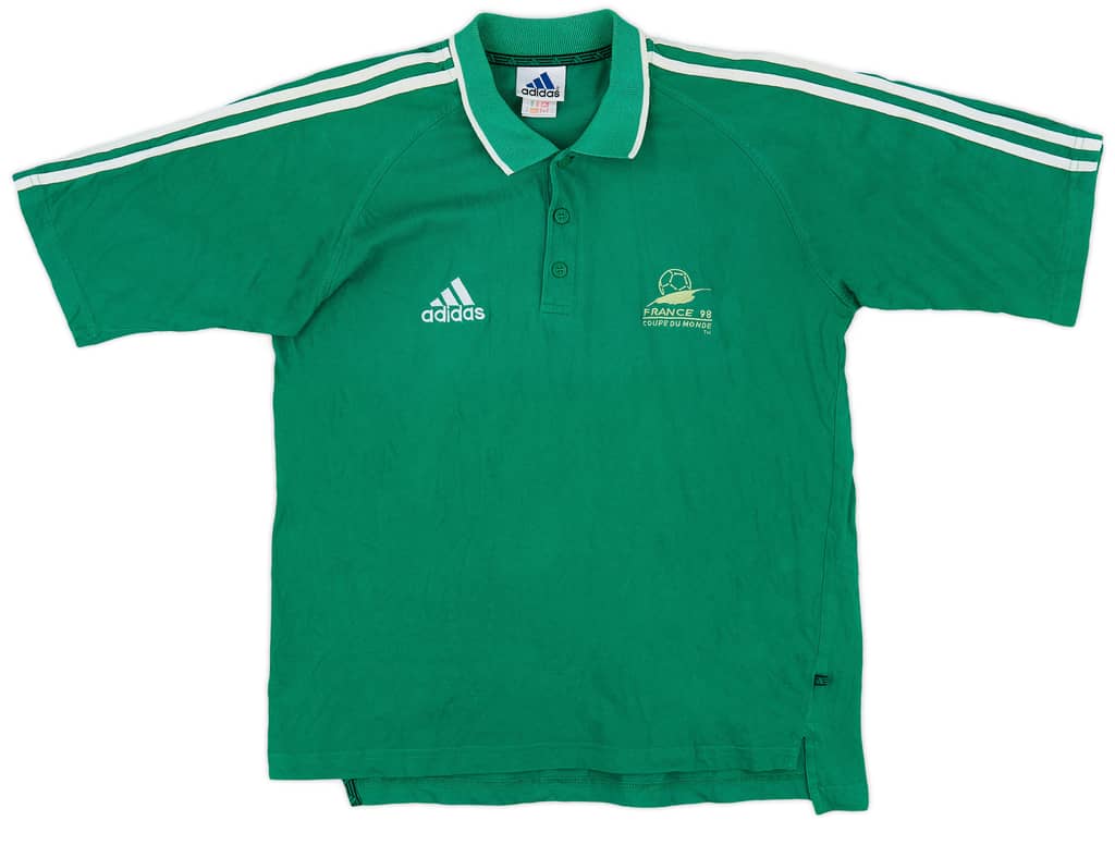 1998 France adidas Polo Shirt - 7/10 - (M)
