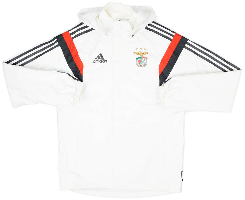 2015-16 Benfica adidas Hooded Rain Jacket - 6/10 - (S)