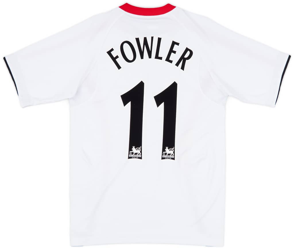 2005-06 Liverpool Away Shirt Fowler #11 - 8/10 - (S)