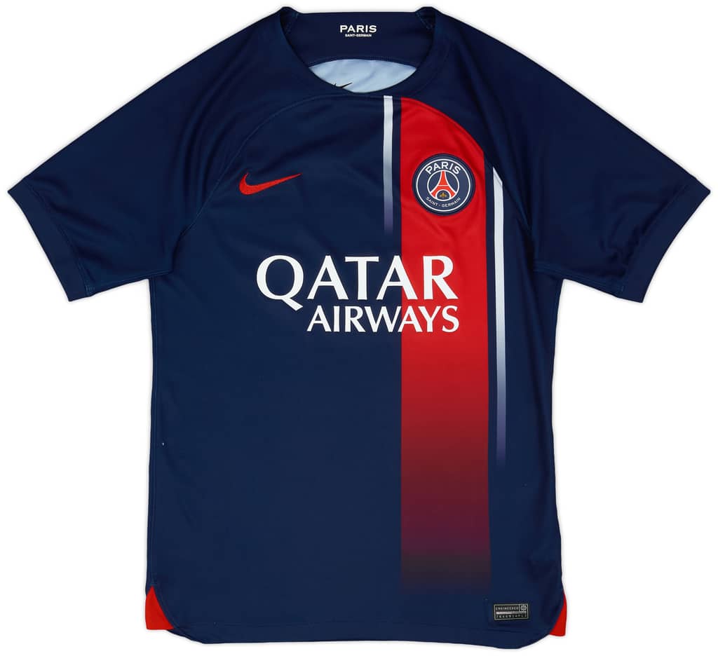 2023-24 Paris Saint-Germain Home Shirt - 8/10 - (S)
