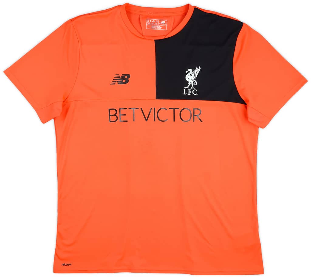 2016-17 Liverpool New Balance Training Shirt - 8/10 - (XL)