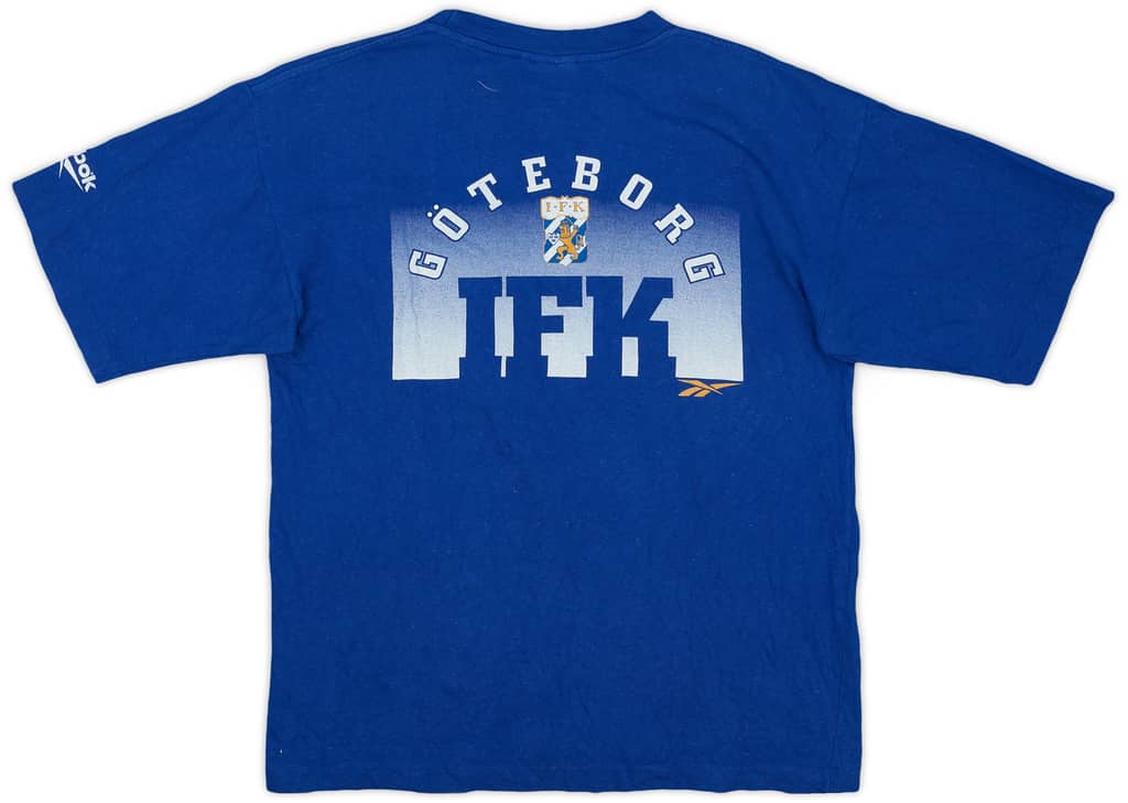1997-98 IFK Goteborg Reebok Graphic Tee - 7/10 - (S)