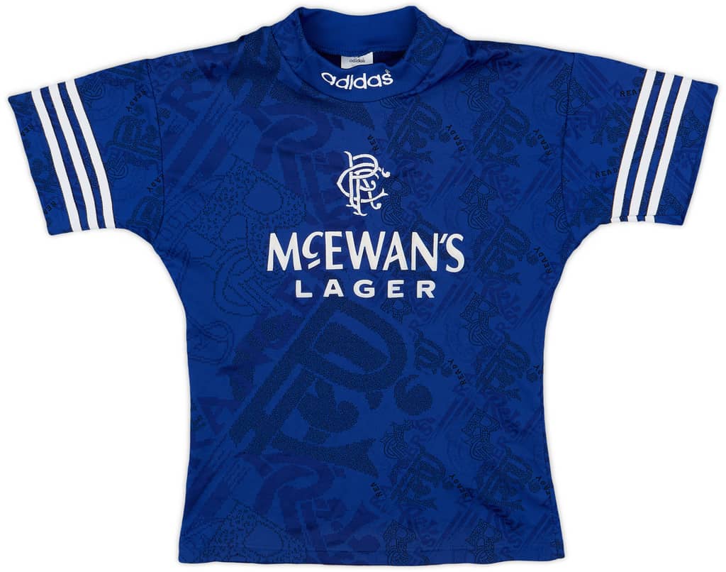 1994-96 Rangers Home Shirt - 8/10 - (M.Boys)