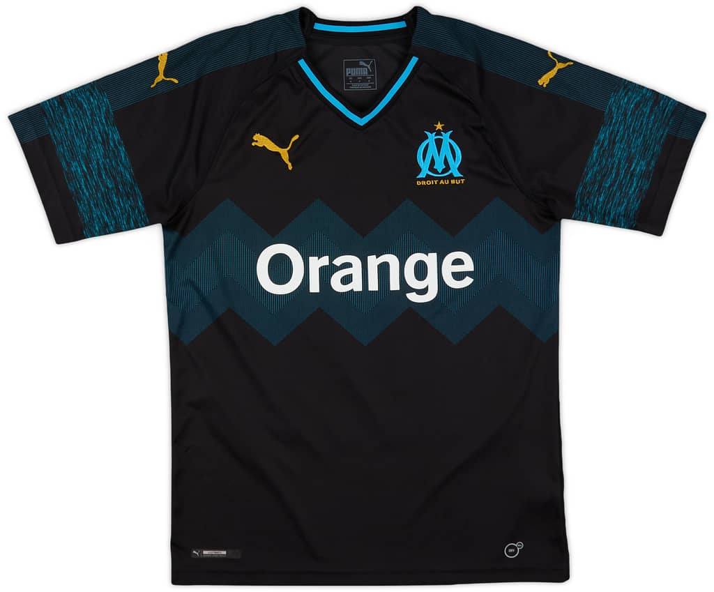 2018-19 Olympique Marseille Away Shirt Balotelli #9 - 9/10 - (S)