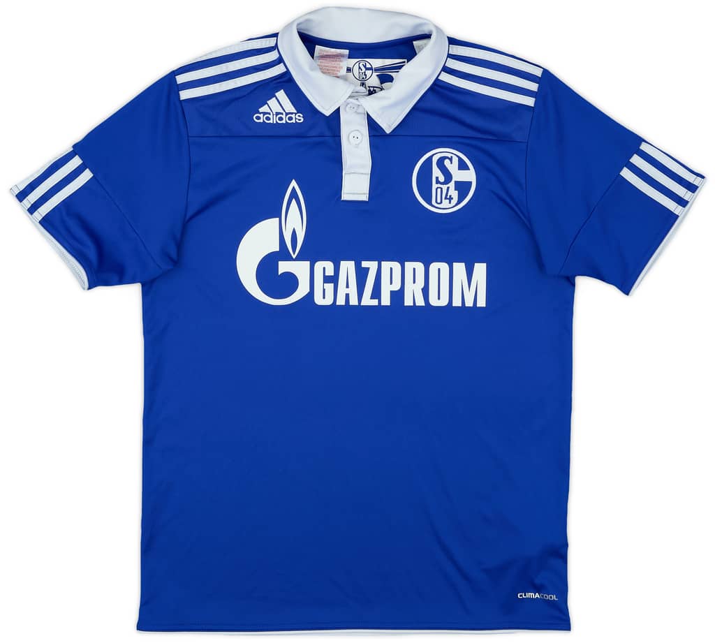 2010-12 Schalke Home Shirt - 8/10 - (L.Boys)