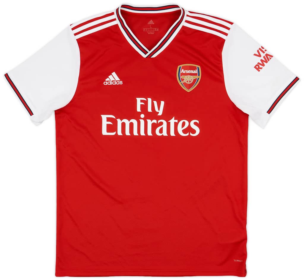 2019-20 Arsenal Home Shirt Saka #77 - 6/10 - (S)