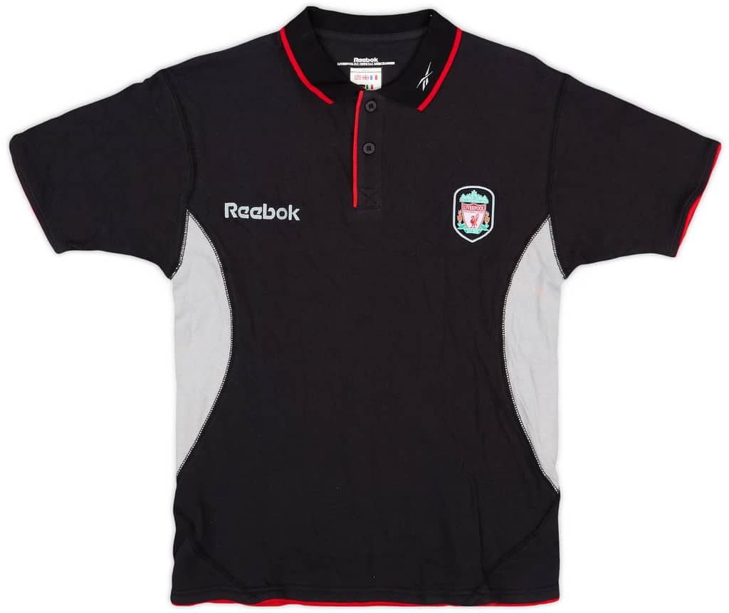 2002-04 Liverpool Reebok Polo Shirt - 9/10 - (L.Boys)