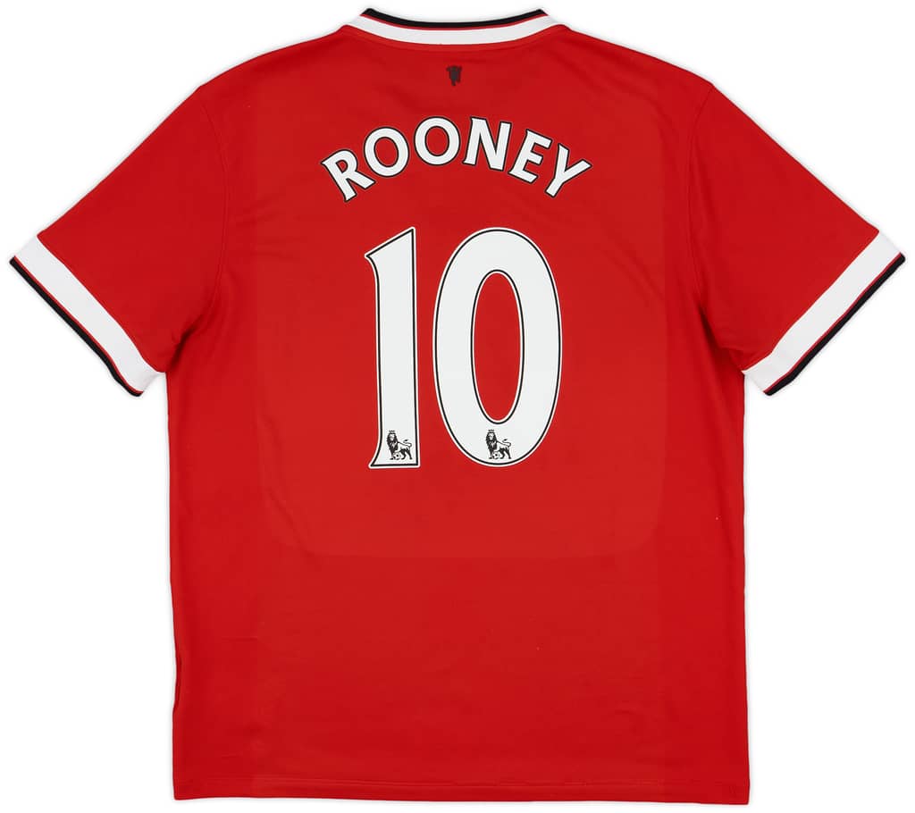 2014-15 Manchester United Home Shirt Rooney #10 - 6/10 - (L)