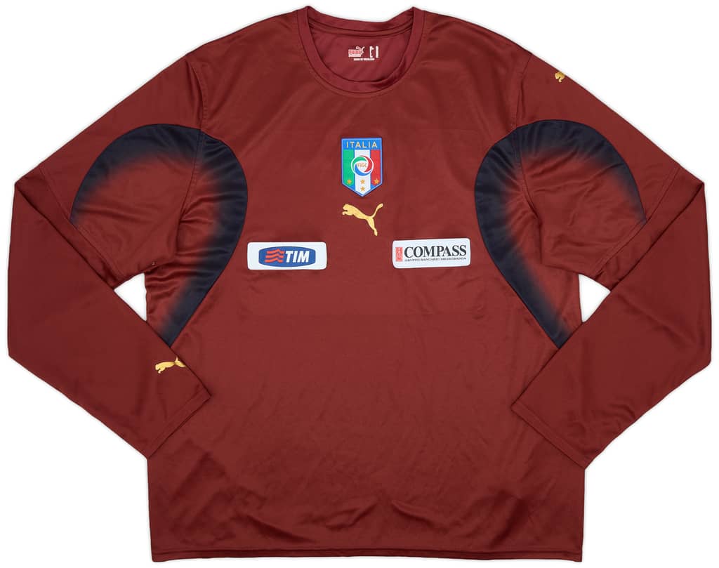 2006-07 Italy Puma Training L/S Shirt - 7/10 - (XL)