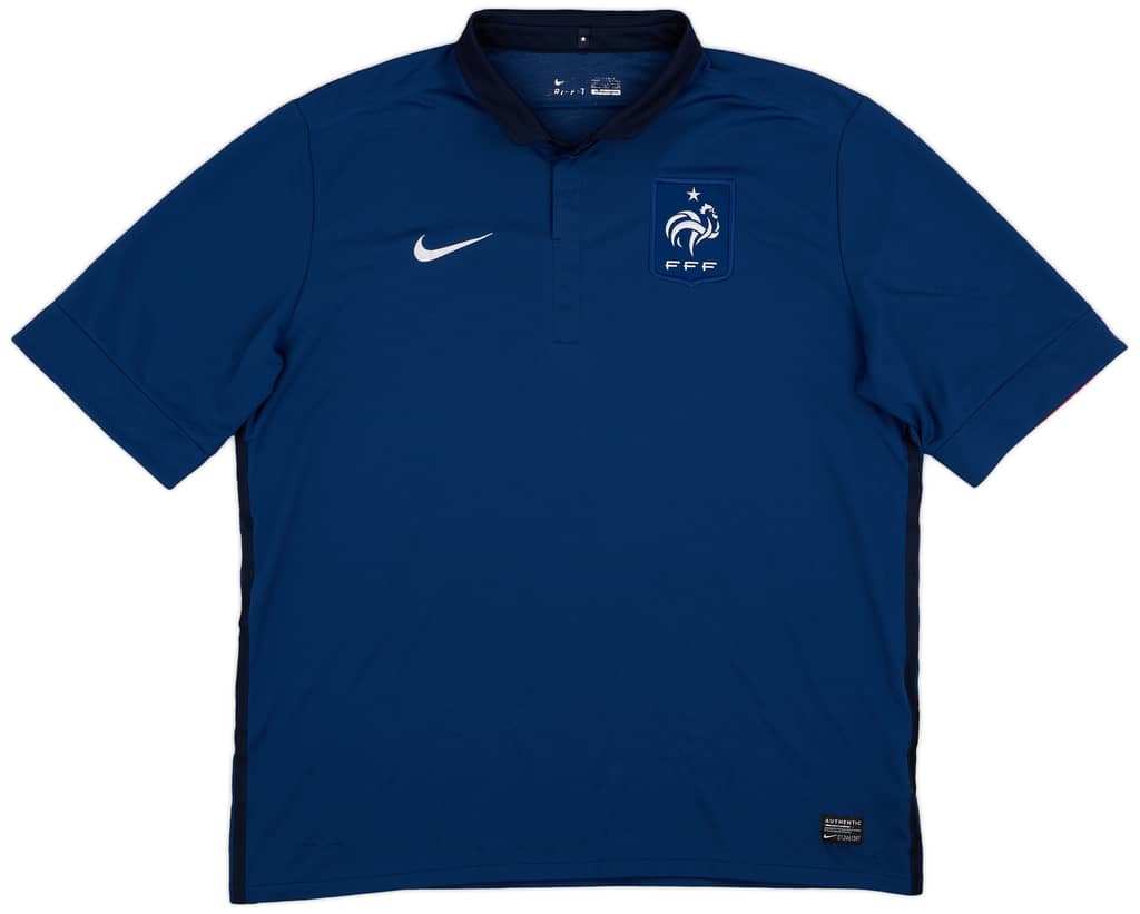 2012-13 France Home Shirt - 8/10 - (XXL)