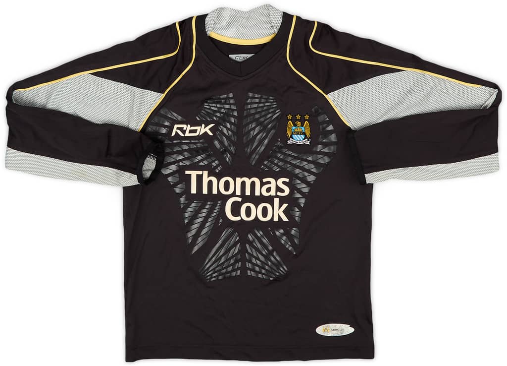 2006-07 Manchester City GK Shirt Weaver #1 - 8/10 - (M.Boys)