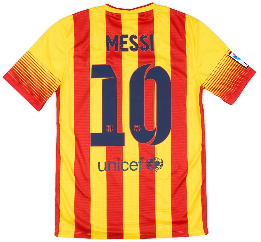 2013-15 Barcelona Away Shirt Messi #10 - 8/10 - (S)