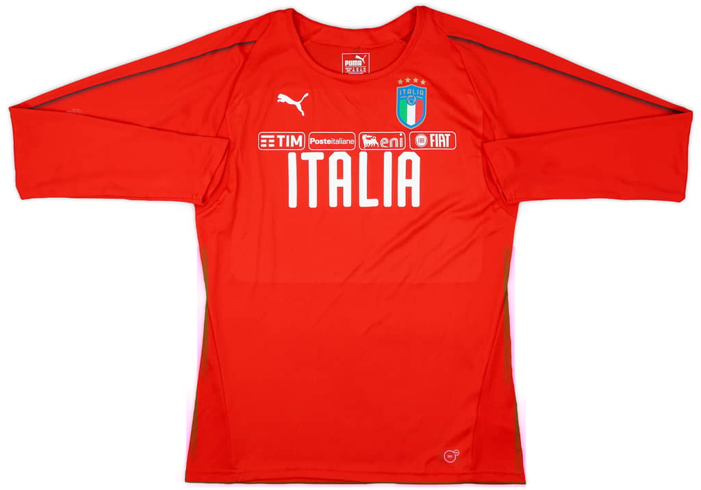 2018-19 Italy Puma L/S Training Shirt - 6/10 - (Women's M)