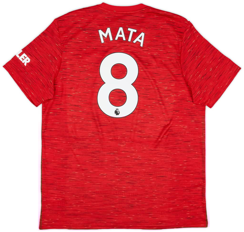 2020-21 Manchester United Home Shirt Mata #8 - 10/10 - (XL)
