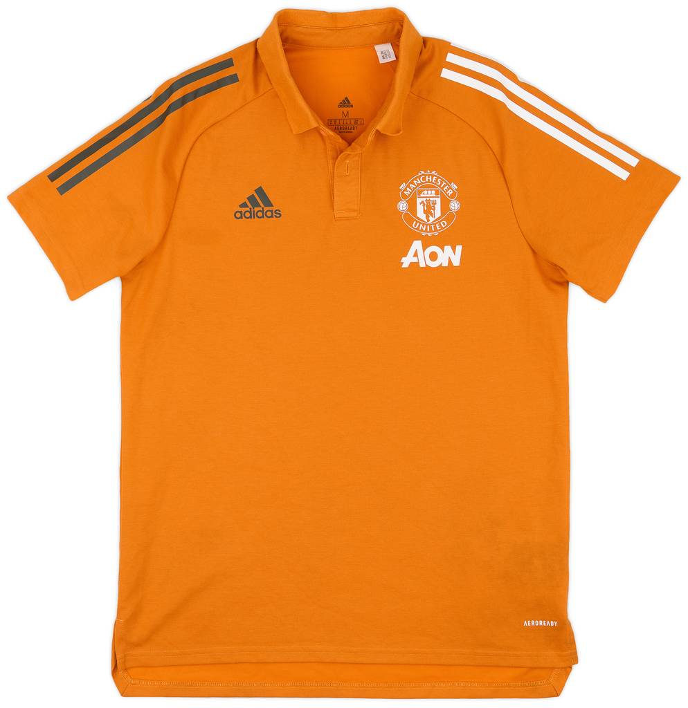 2020-21 Manchester United adidas Polo Shirt - 8/10 - (M)