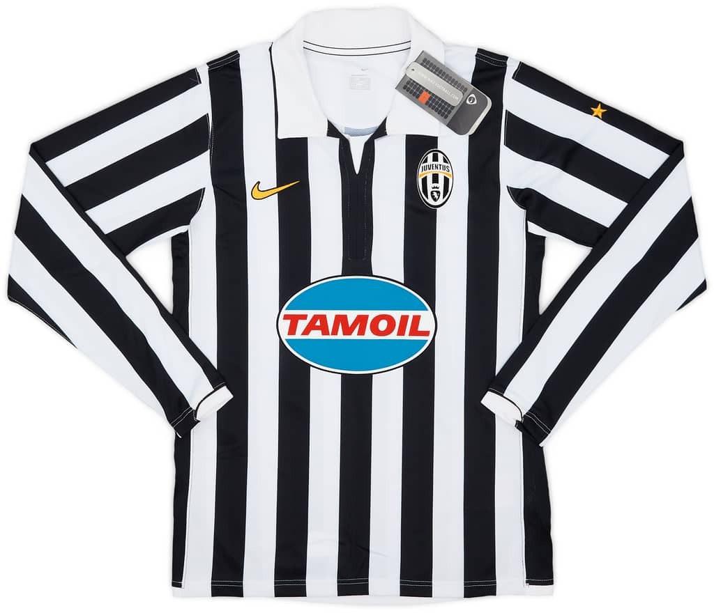 2006-07 Juventus Home L/S Shirt Del Piero #10 (S)